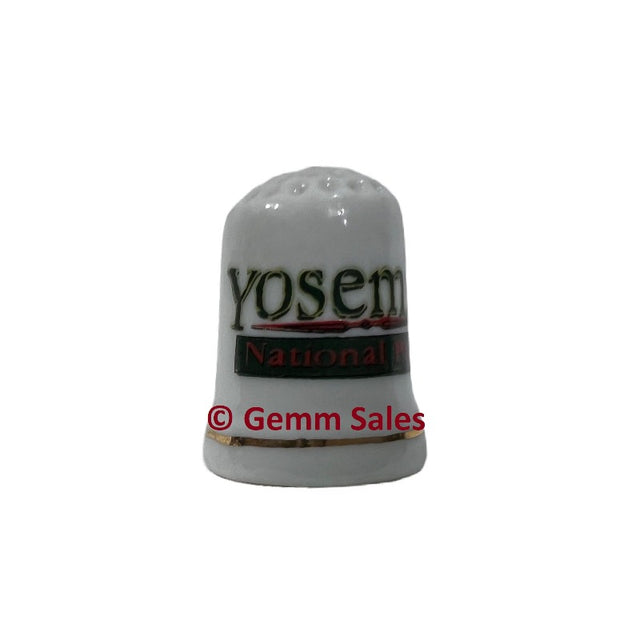 Yosemite National Park Chapel Souvenir Thimble