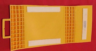 Park Smart Parking Mat in Yellow 25" x 12"