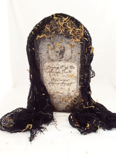 Halloween Tombstone, Halloween Tabletop Tombstone Decoration, Spooktacular Party Decoration