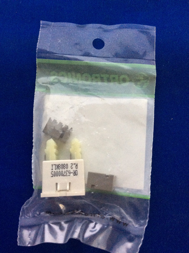 Ortronics OR-63700005 TracJack USOC Module, Fog White
