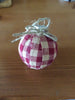 Handmade Christmas Ornaments Primitive Decor Set of 2