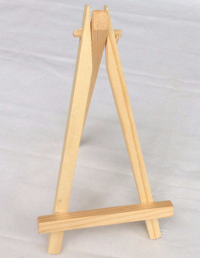 Natural Wood Easel Display Stand