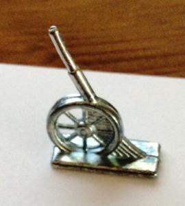 Monopoly Replacement Pieces - Howitzer Cannon