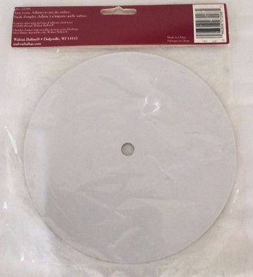 Walnut Hollow Glow-in-the-Dark Metal Clock Face, No. 27298, Black