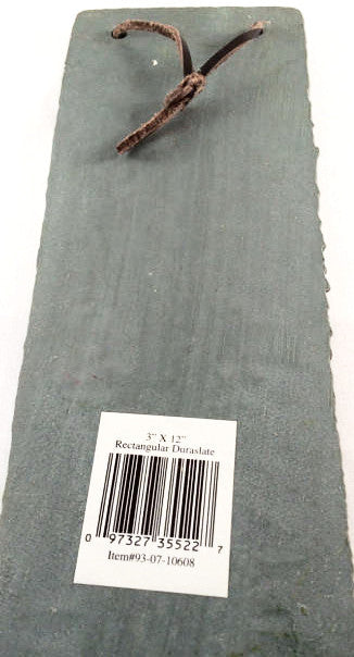 Duraslate Handcast, Faux Slate Sign, Craft Slate